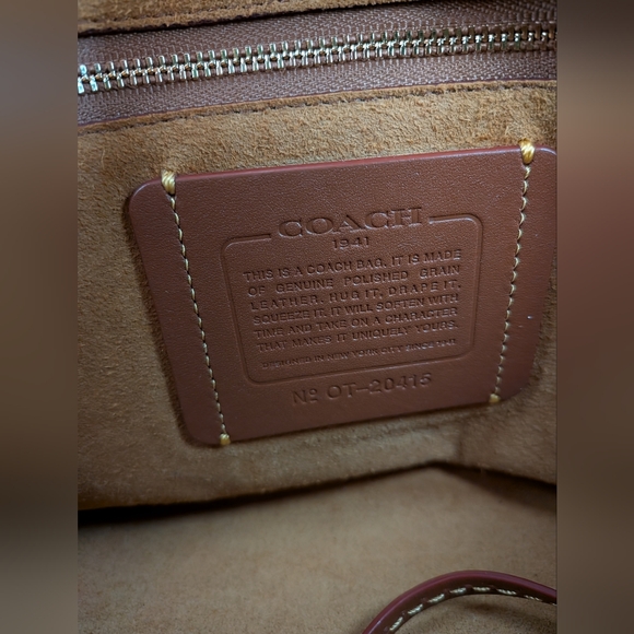 Coach Outlaw 1941 Satchel - Picture 10 of 14